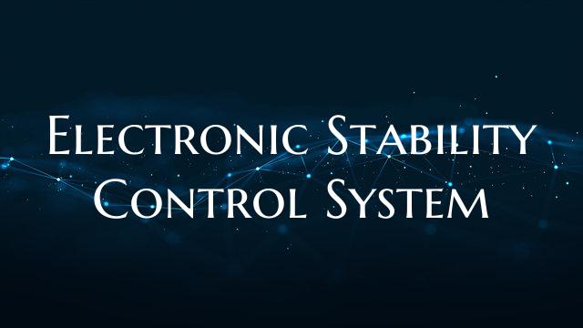 Electronic Stability Control System
